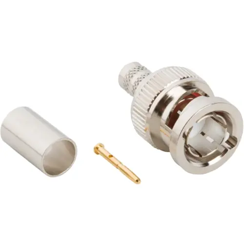 BNC Stecker 75 Ω, Belden 1426A, Belden 1505A, Belden 4505R, Crimpanschluss, gerade, 112951 Markenware