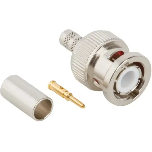 Rabatt BNC Stecker 50 Ω, LMR-200, Belden 7807A, Crimpanschluss, gerade, 112597