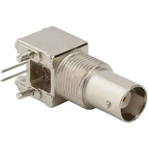 BNC Einbaubuchse 50 Ω, Lötanschluss, abgewinkelt, 031-5637 Jetzt Kaufen