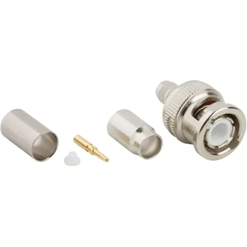 Jetzt Kaufen BNC Stecker 50 Ω, Belden 1506, Belden 82108, Belden 9104, RG-59, Lötanschluss, gerade, 031-5900