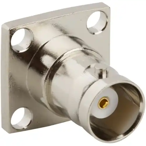 BNC Flanschbuchse 50 Ω, Lötanschluss, gerade, 031-203-RFX Bestseller