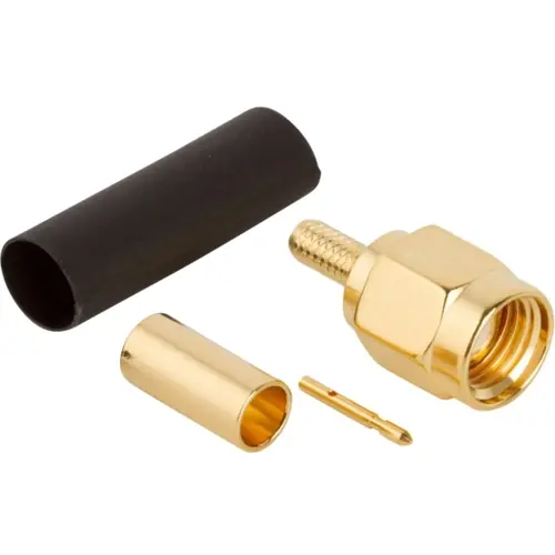 Gratis Versand SMA Stecker 50 Ω, RG-316, Lötanschluss, gerade, 132178