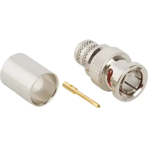 Kostenloser Versand BNC Stecker 75 Ω, Belden 8261, Belden 9011, Belden 9292, Crimpanschluss, gerade, 112606