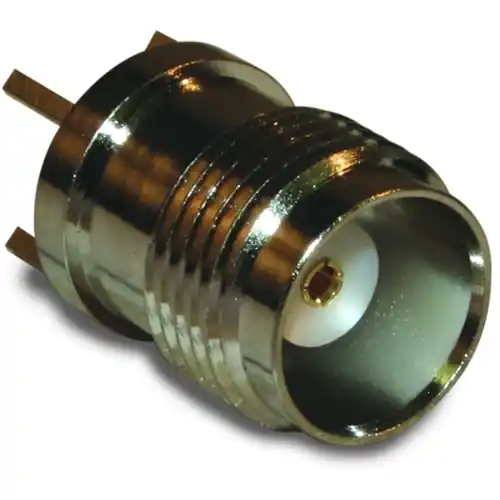 Gratis Versand TNC Einbaubuchse 50 Ω, Lötanschluss, gerade, 122440