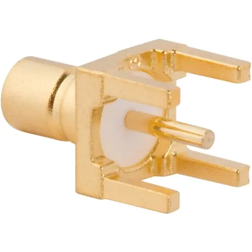 Ausverkauf SMB Einbaubuchse 50 Ω, Lötanschluss, gerade, 903-499J-51P2