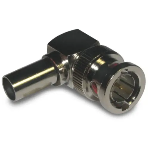 BNC Stecker 75 Ω, RG-59, RG-62, Belden 8221, Belden 9228, Lötanschluss, abgewinkelt, 112165 Saisonangebot