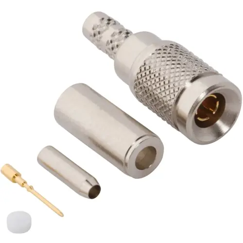 1.0/2.3 Stecker 75 Ω, RG-179, Crimpanschluss, gerade, 282103-75 Preisknaller