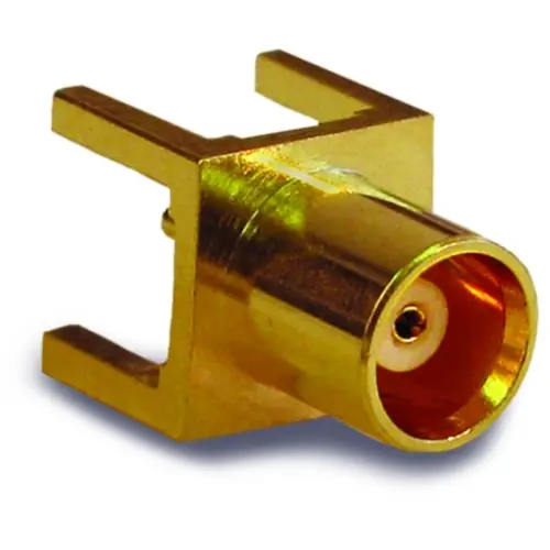 Günstig MCX Einbaubuchse 50 Ω, Lötanschluss, gerade, 919-109J-51PX