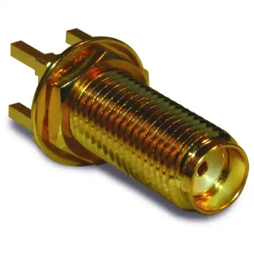 SMA Einbaubuchse 50 Ω, Lötanschluss, gerade, 132291 Kostenfreie Lieferung