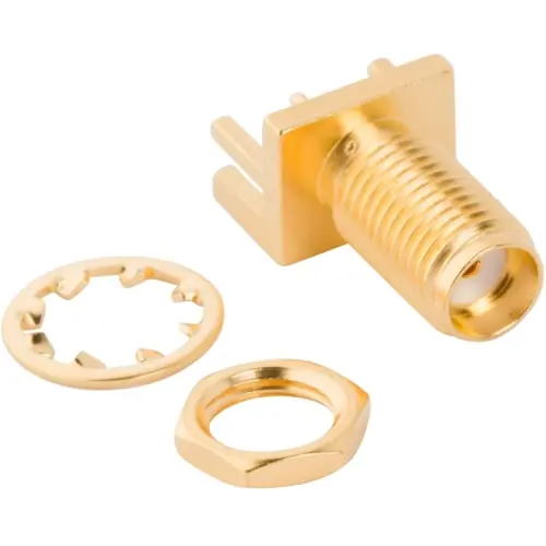 SMA Einbaubuchse 50 Ω, Lötanschluss, gerade, 132289 Letzte Chance