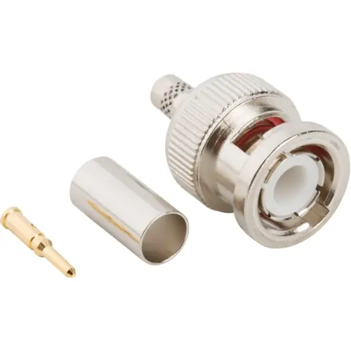 Aktuell BNC Stecker 50 Ω, RG-142, RG-223, RG-400, RG-55, Crimpanschluss, gerade, 031-326-RFX
