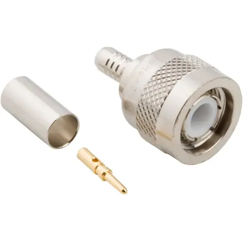 TNC Stecker 50 Ω, RG-55, RG-142, RG-223, RG-400, Belden 83242, Crimpanschluss, gerade, 031-2373 Kostenloser Rückversand