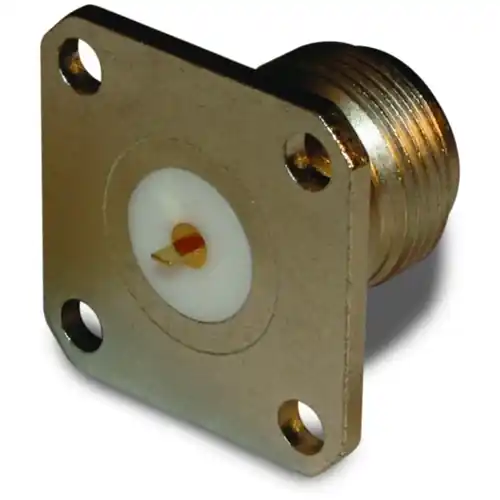 N Flanschbuchse 50 Ω, Lötanschluss, gerade, 172195 Sale