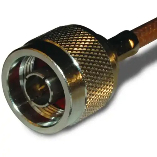 Rabatt N Stecker 50 Ω, RG-55, RG-142, RG-223, RG-400, Belden 83242, Crimpanschluss, gerade, 172142