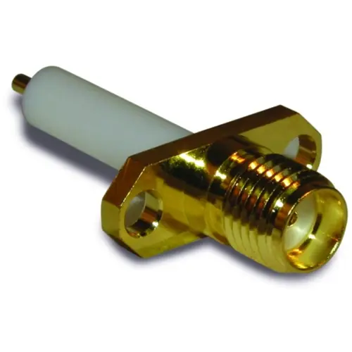 SMA Flanschbuchse 50 Ω, Lötanschluss, gerade, 132147 Neu Im Sortiment