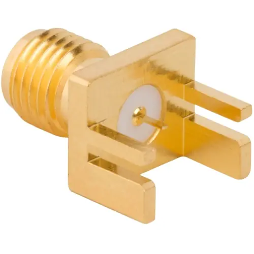 SMA Einbaubuchse 50 Ω, Lötanschluss, gerade, 132414 Preisreduziert