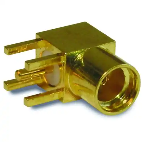 MMCX Einbaubuchse 50 Ω, Lötanschluss, abgewinkelt, 262105 Aktuell