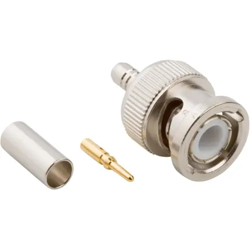 Heißes Angebot BNC Stecker 50 Ω, AT&T 735, AT&T 735A, Belden 735A1, Crimpanschluss, gerade, 031-325