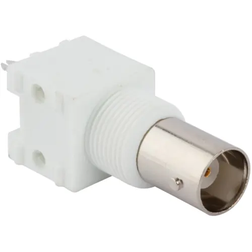 Billig BNC Einbaubuchse 50 Ω, Lötanschluss, gerade, 031-5493-1010