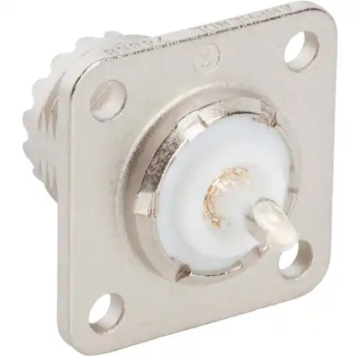 UHF Flanschbuchse, Lötanschluss, gerade, 083-798 Neu Im Sortiment