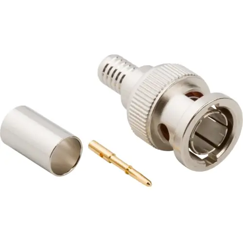 BNC Stecker 75 Ω, AT&T 734, AT&T 734A, Belden 1505A, Crimpanschluss, gerade, 031-70008-1000 Neu Im Sortiment