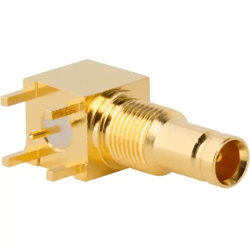 Markenprodukt 1.0/2.3 Einbaubuchse 75 Ω, Lötanschluss, abgewinkelt, 282100-75