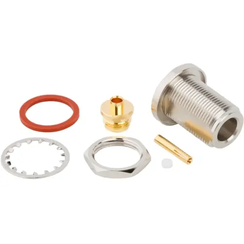 N Einbaubuchse 50 Ω, 0.141 Semi-Rigid, RG-402, Belden 1673A, Lötanschluss, gerade, 082-6097-RFX Sale