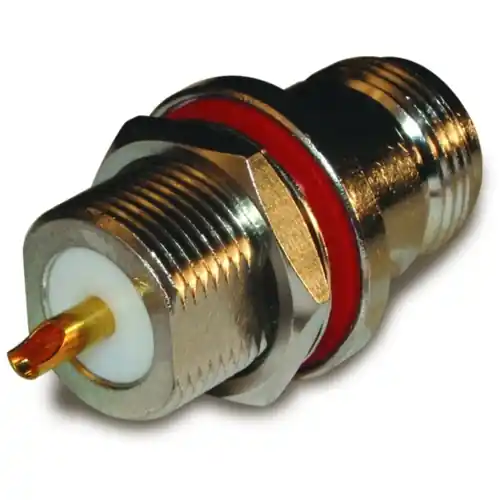 Zertifiziert N Einbaubuchse 50 Ω, Lötanschluss, gerade, 172185