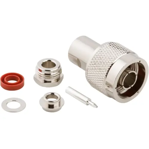 Begrenztes Angebot N Stecker 50 Ω, RG-58, RG-141, LMR-195, Belden 7806A, Belden 9311, Lötanschluss, gerade, 000-34025