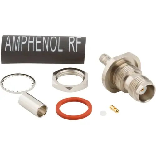 Aktuell TNC Einbaubuchse 50 Ω, LMR-200, Belden 7807A, Lötanschluss, gerade, 031-6507