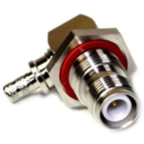 Gratis Versand TNC Einbaubuchse 50 Ω, LMR-200, Belden 7807A, Lötanschluss, abgewinkelt, 031-6510