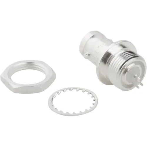 Markenware BNC Einbaubuchse 50 Ω, Lötanschluss, gerade, 031-4890-1