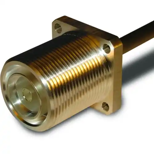 7/16 Flanschbuchse 50 Ω, RG-401, Press-Fit, gerade, 272101 Sonderangebot