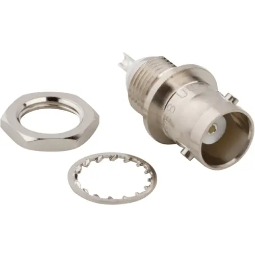 BNC Einbaubuchse 50 Ω, Lötanschluss, gerade, 000-5575 Kracherpreis