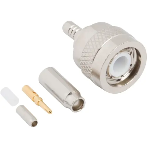 Mega-Angebot TNC Stecker 50 Ω, RG-174, RG-188, RG-316, LMR-100A, Belden 7805A, RG-174LL, Lötanschluss, gerade, 031-2315