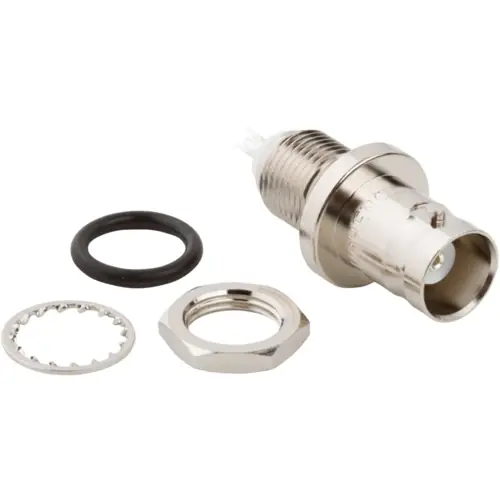 BNC Einbaubuchse 50 Ω, Lötanschluss, gerade, 031-239 Markenprodukt