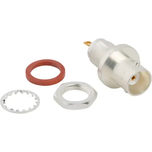 Jetzt Bestellen BNC Einbaubuchse 50 Ω, Lötanschluss, gerade, 031-4238