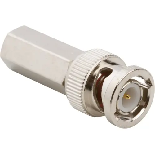 BNC Stecker 50 Ω, RG-58, RG-141, LMR-195, Belden 7806A, Belden 9311, Twist On, gerade, 031-5137-RFX Sonderaktion