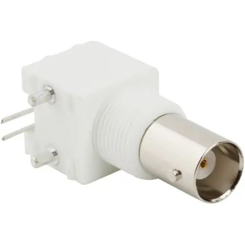 Preis Gesenkt BNC Einbaubuchse 50 Ω, Lötanschluss, abgewinkelt, 031-5431