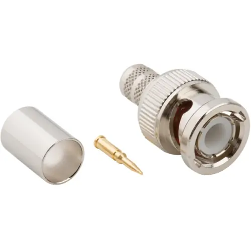 Sofort Bestellen BNC Stecker 50 Ω, RG-6, Crimpanschluss, gerade, 031-5558-RFX