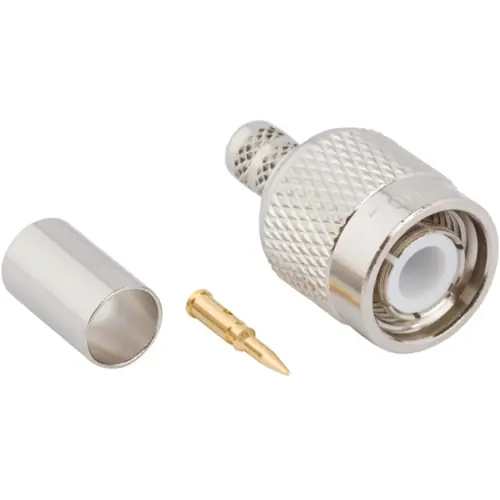 TNC Stecker 50 Ω, RG-8X, LMR-240, Belden 9258, Crimpanschluss, gerade, 031-6000-RFX Sichere Zahlung