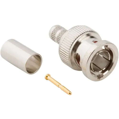 BNC Stecker 75 Ω, AT&T 735, AT&T 735A, Belden 735A1, Crimpanschluss, gerade, 031-70237 Meistverkauft