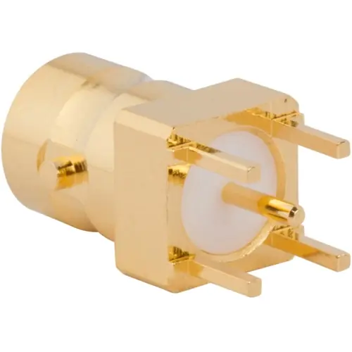 Mini-BNC Einbaubuchse 75 Ω, Lötanschluss, gerade, 031-70250 Neu Im Sortiment