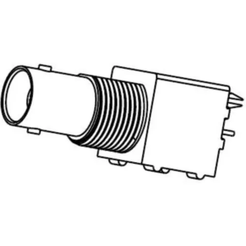 BNC Einbaubuchse 75 Ω, Lötanschluss, gerade, 031-71058-1010 Geprüft