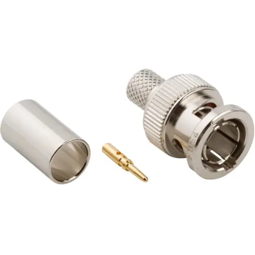 Direktkauf BNC Stecker 75 Ω, RG-6, Crimpanschluss, gerade, 031-71064