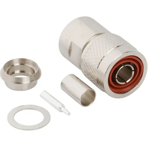 Highlight N Stecker 50 Ω, LMR-400, Belden 8214, Belden 9913, Crimpanschluss, gerade, 082-202-1006