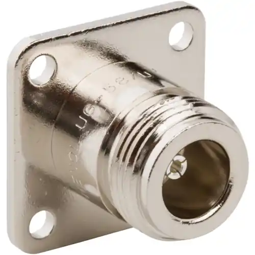 N Flanschbuchse 50 Ω, Lötanschluss, gerade, 082-24 Bestpreis