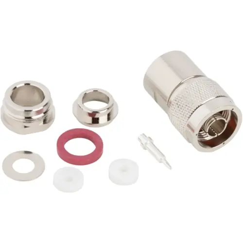 Nur Heute N Stecker 50 Ω, RG-8, RG-213, RG-225, Belden 7733A, Belden 8268, Lötanschluss, gerade, 082-312