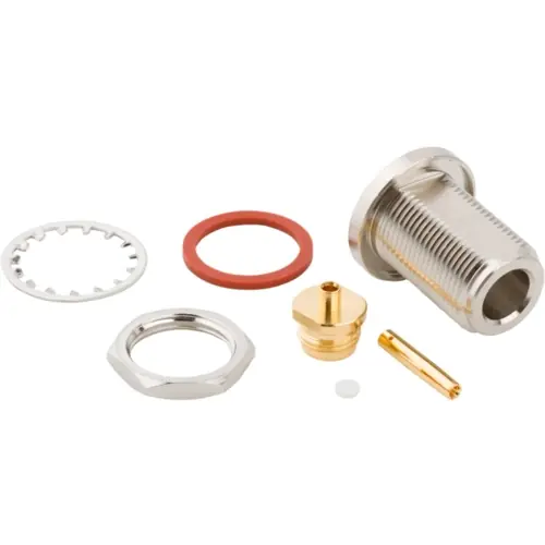 N Einbaubuchse 50 Ω, 0.085 Semi-Rigid, 0.086 Semi-Rigid, Lötanschluss, gerade, 082-6096-RFX Jetzt Bestellen