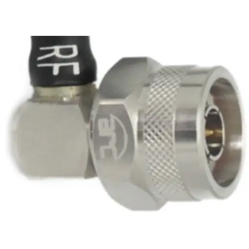 N Stecker 50 Ω, RG-8X, LMR-240, Belden 9258, Lötanschluss, abgewinkelt, 082-6557 Nur Heute